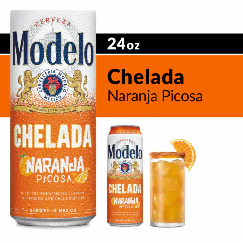 Modelo Chelada Naranja Picosa (Orange) Taller Can