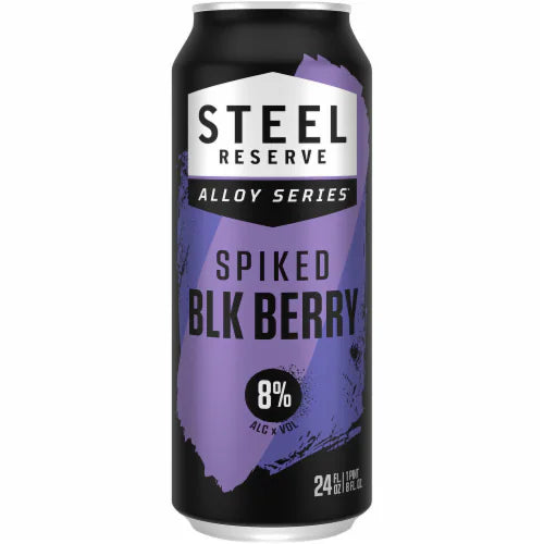 Steel Reserve Spiked BLK Berry Taller Can