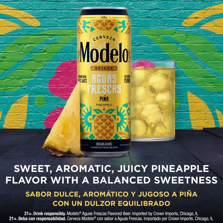 Modelo Spiked Aguas Frescas Pina (Pineapple) Taller Can