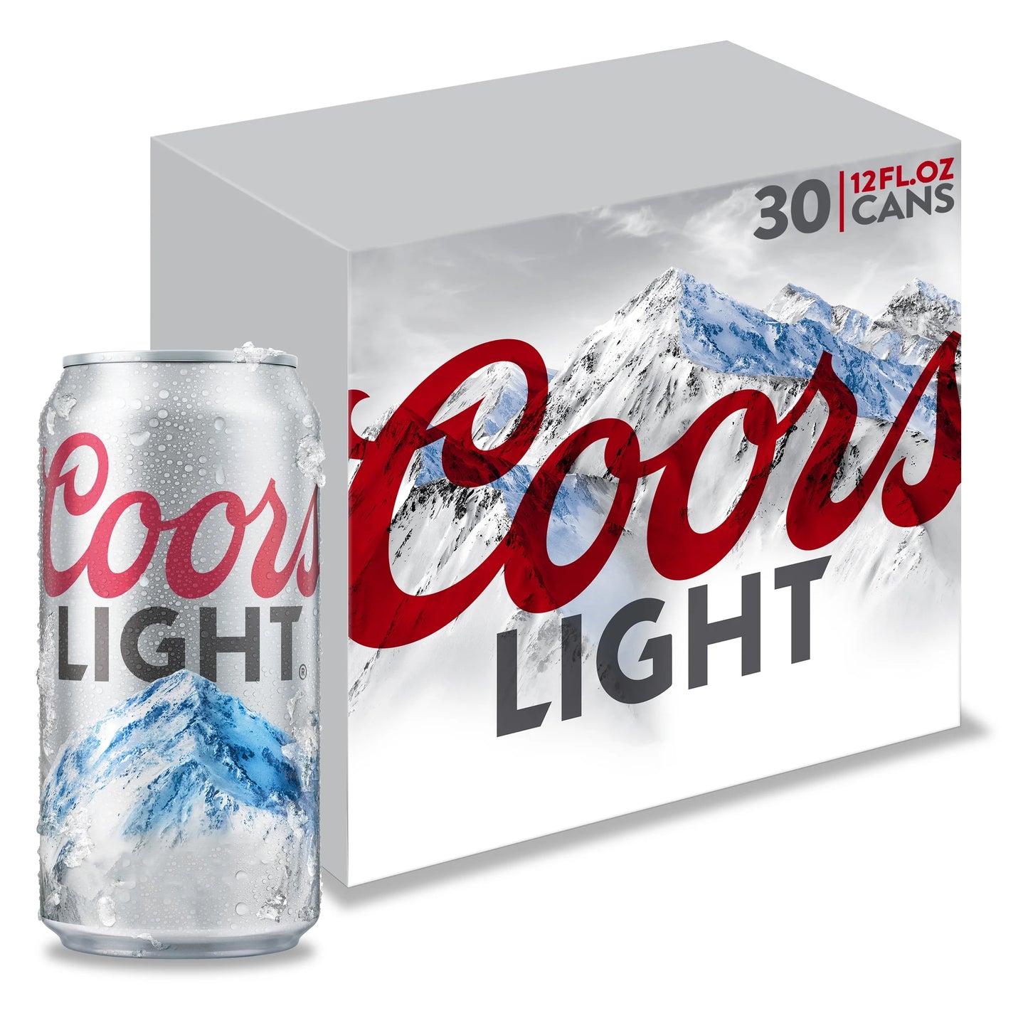 Coors Light Beer 30-Pack Cans