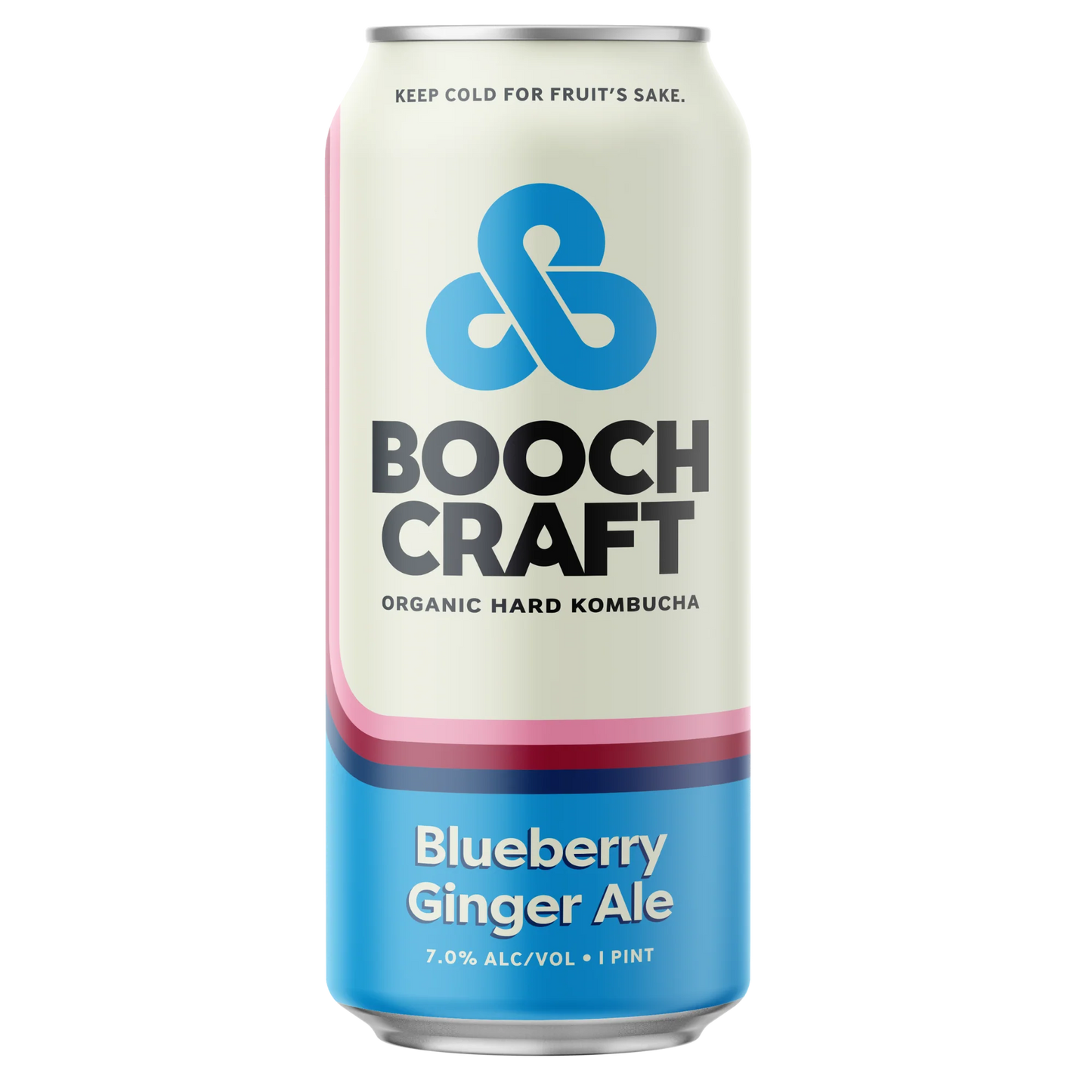 Booch Craft Blueberry Ginger Ale Hard Kombucha