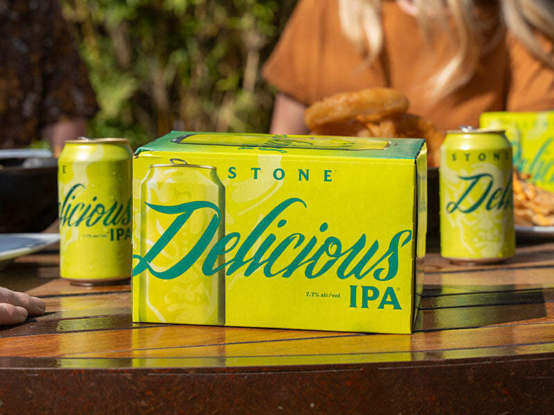 Stone Delicious IPA Beer 6-Pack Cans