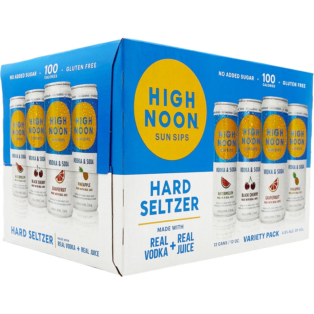 High Noon Vodka Seltzer Variety 12-Pack