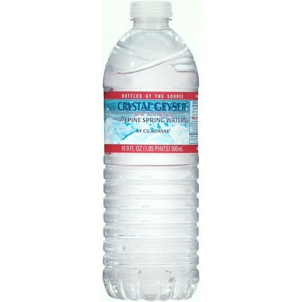 Crystal Geyser Small Water Bottle