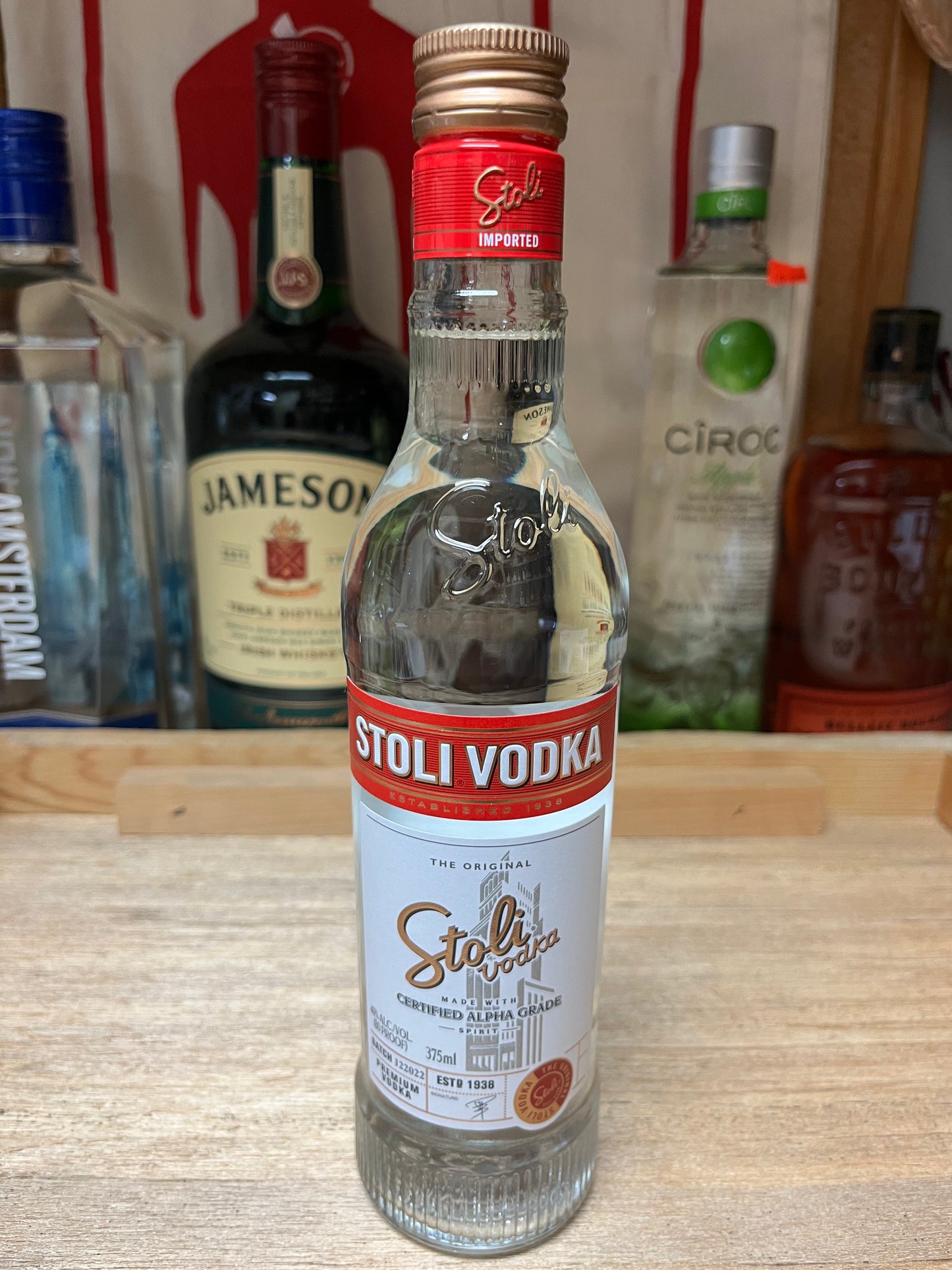 Stoli Vodka (375 mL)