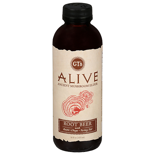 GT's Alive Root Beer Elixir kombucha