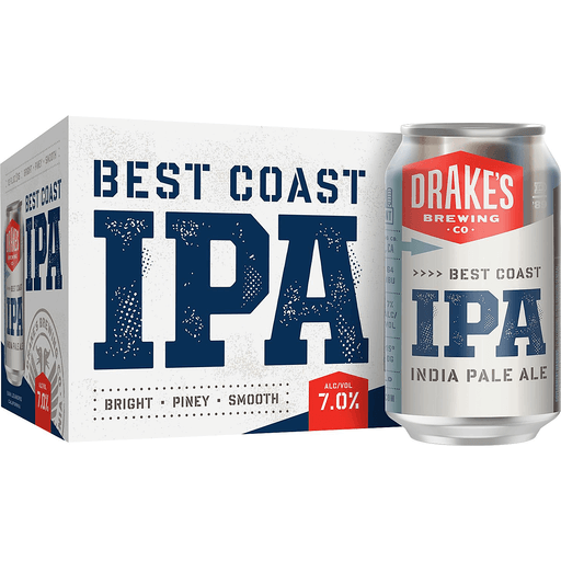 Drake's Best Coast IPA Pale Ale 6-Pack Cans