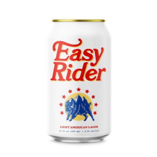 Easy Rider Light American Lager 12-Pack Cans