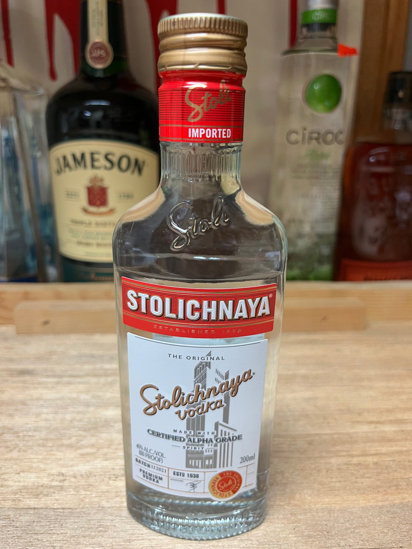 Stoli Vodka (200 mL)