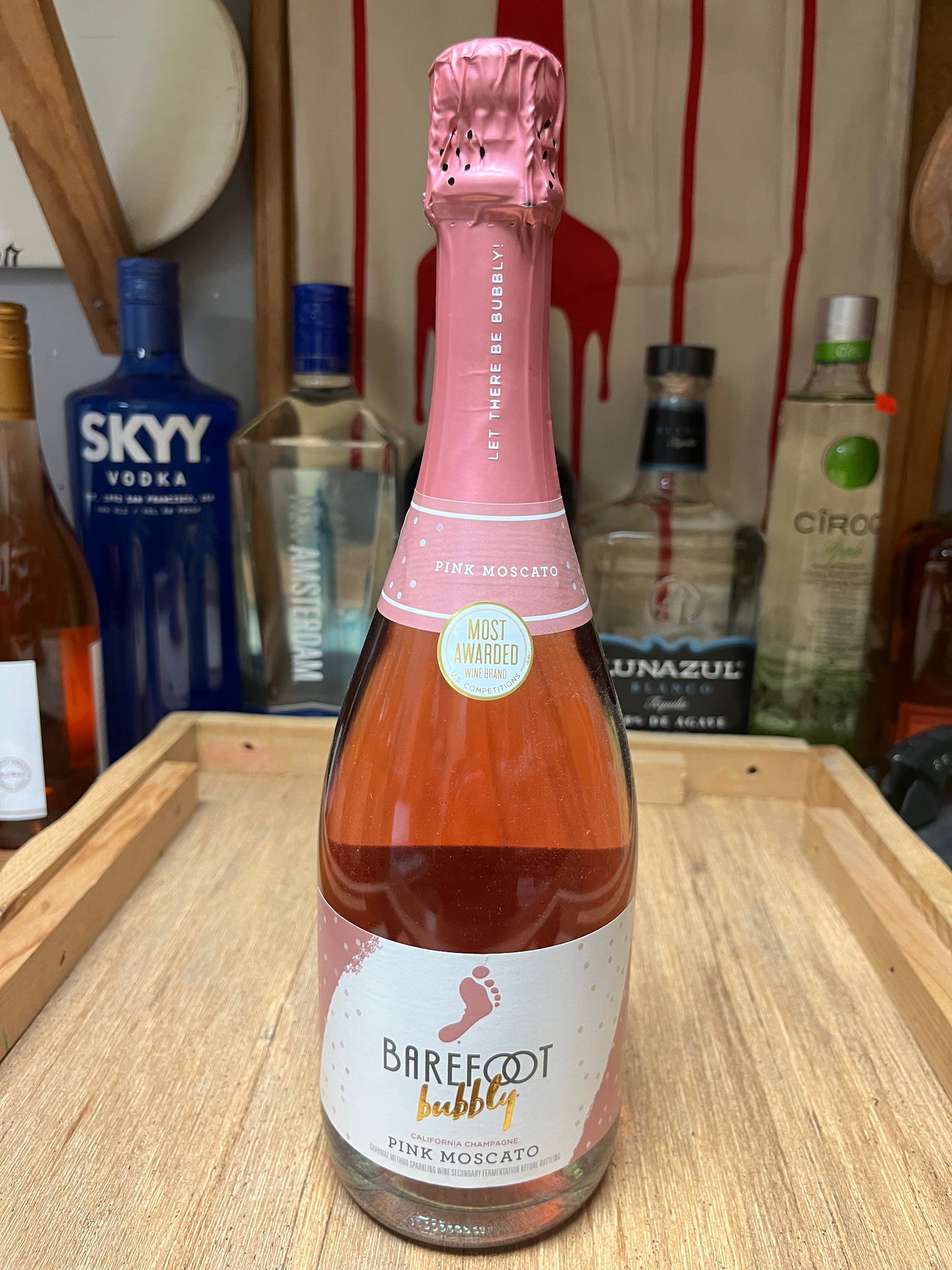 Barefoot Bubbly Pink Moscato