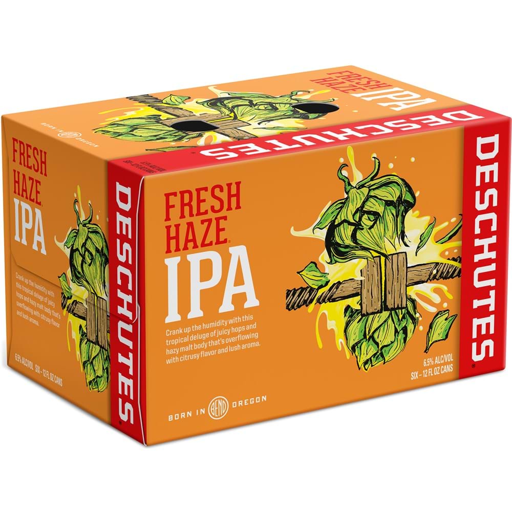 Deschutes Fresh Haze India Pale Ale IPA 6-Pack Cans