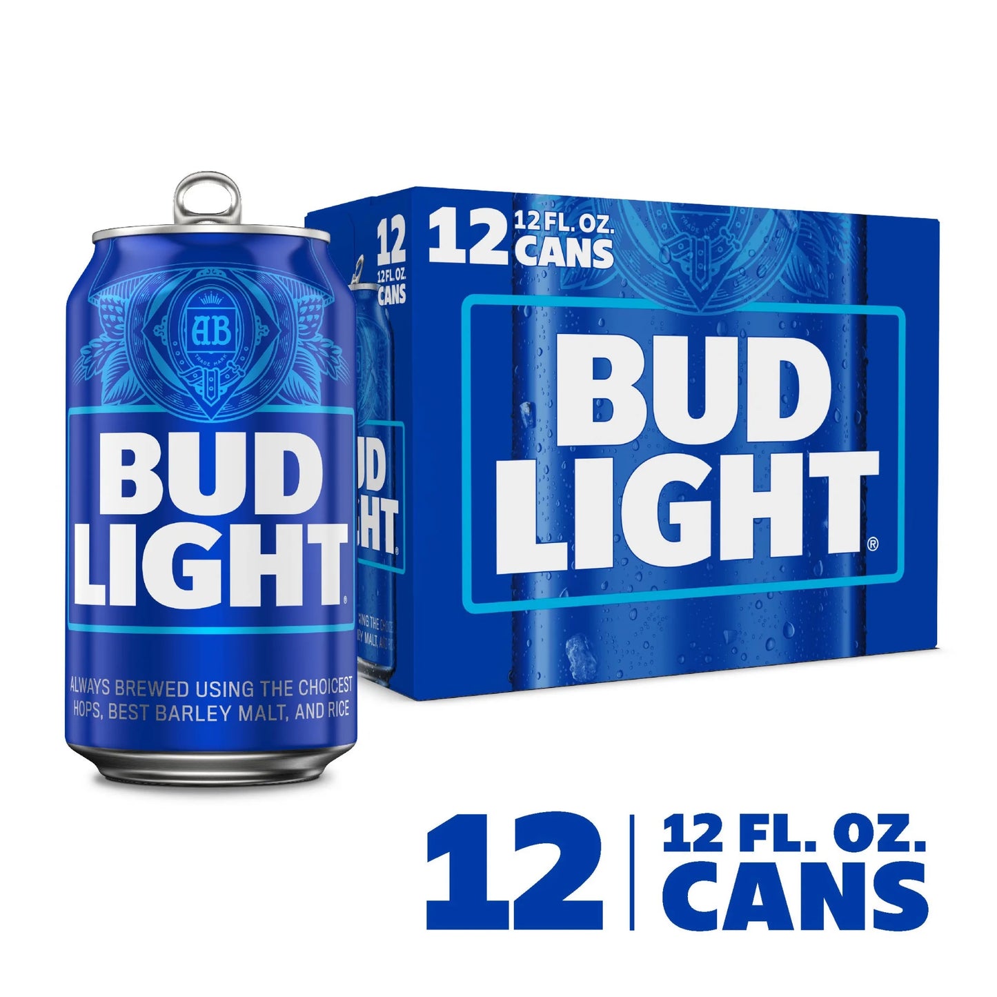 Bud Light Beer 12-Pack Cans