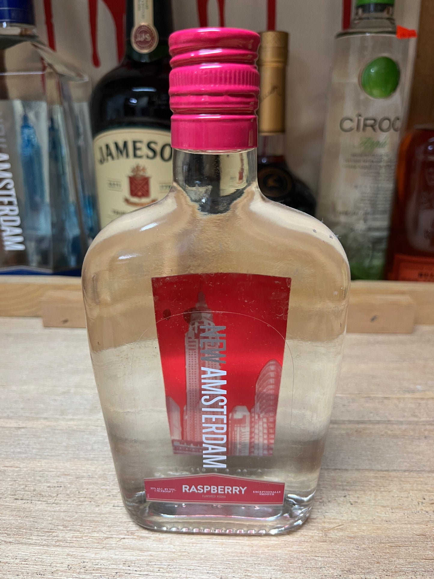 New Amsterdam Vodka "Rasberry" (375 mL)