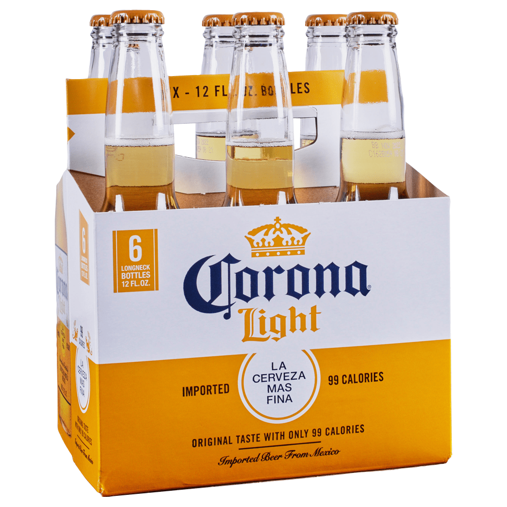 Corona Light Beer 6-Pack Bottles