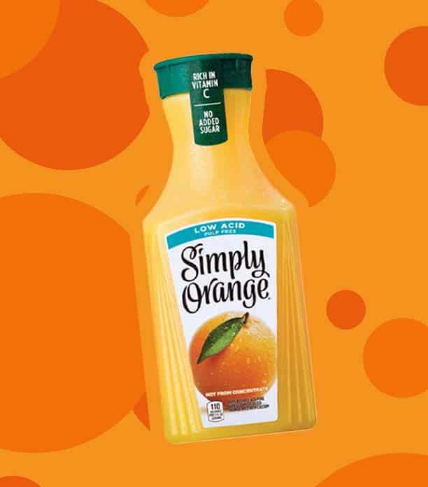 Simply Orange Juice Pulp Free Big Bottle