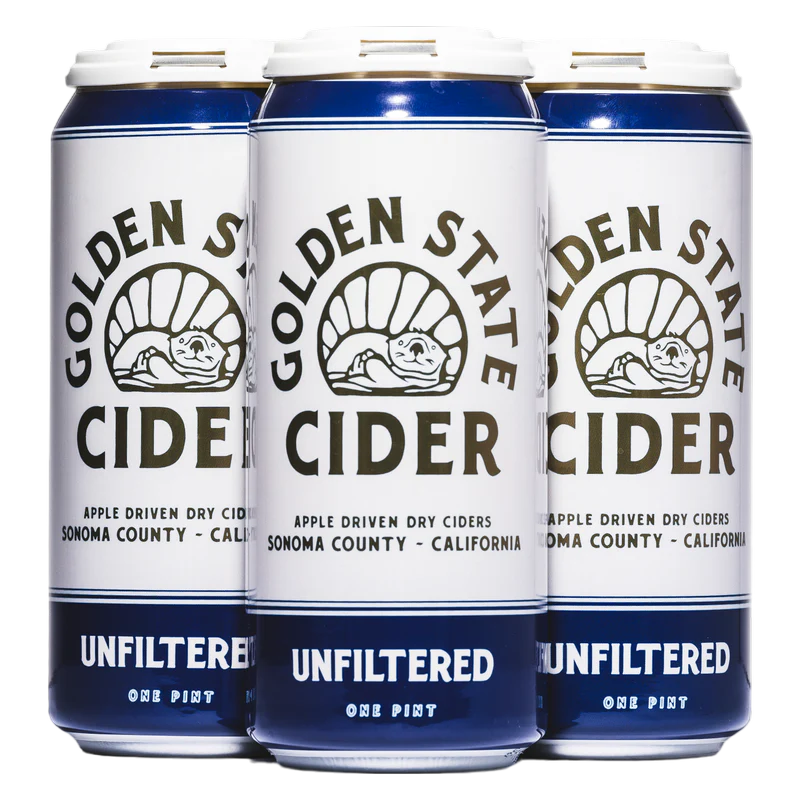 Golden State Cider Unfiltered 4-Pack Cans