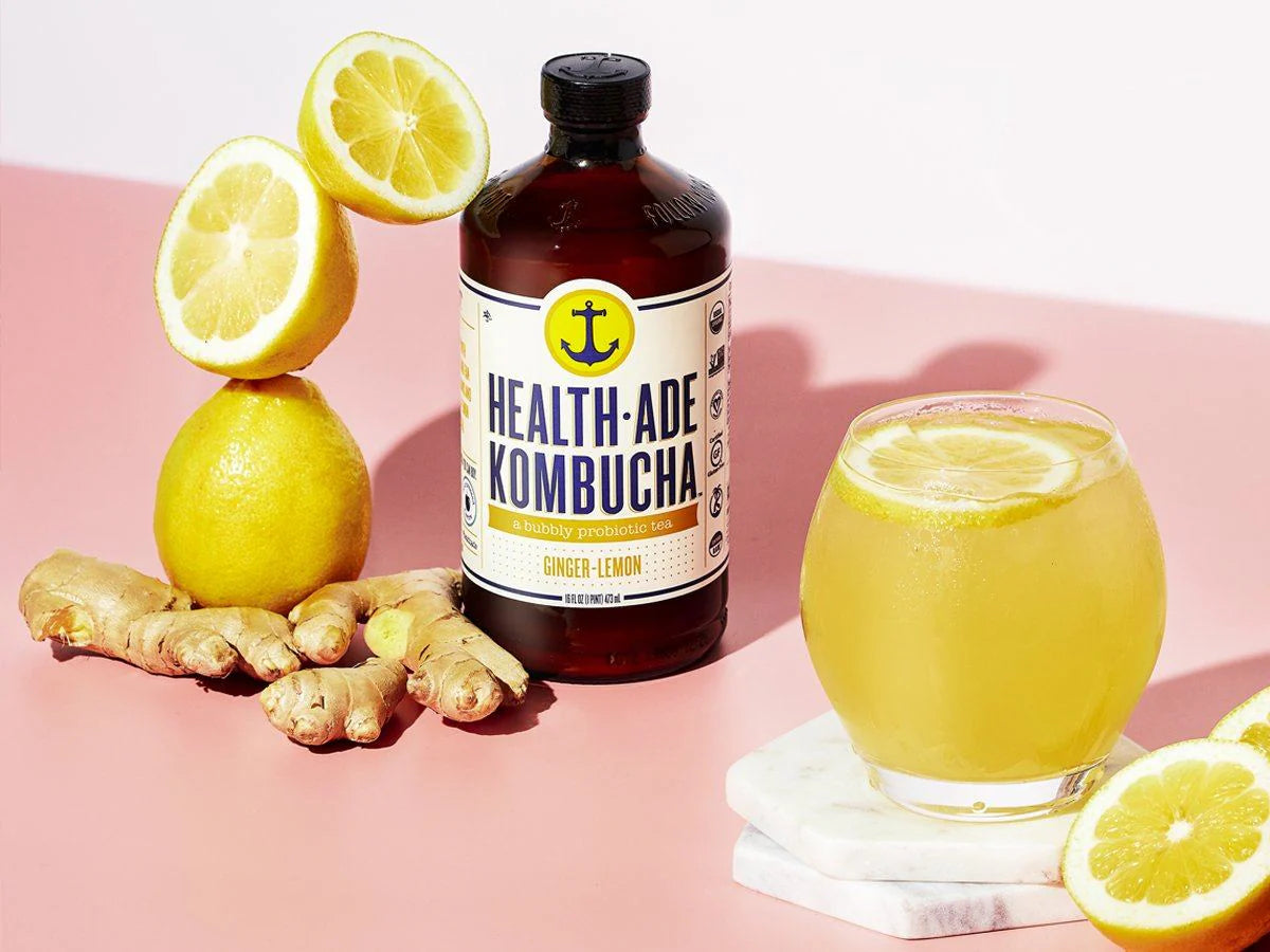 Health-Ade Kombucha Ginger Lemon