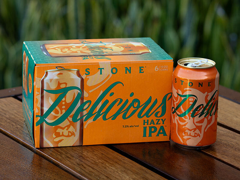 Stone Delicious Hazy IPA Beer 6-Pack Cans