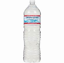 Crystal Geyser Tall Water Bottle