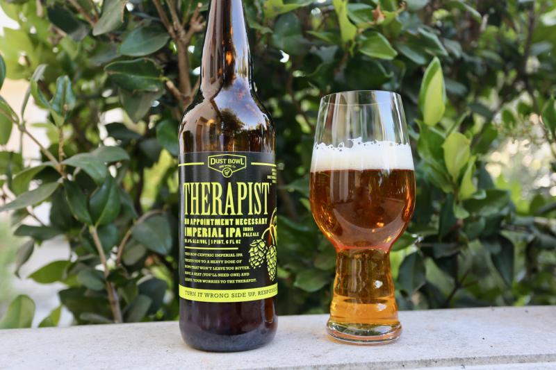 Therapist Imperial IPA Tall Glass Bottle