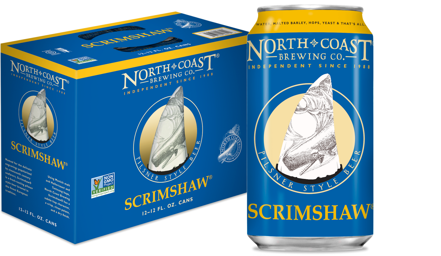 North Coast Scrimshaw Beer 12-Pack Cans