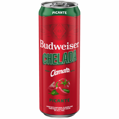 Budweiser Chelada Picante Taller Can