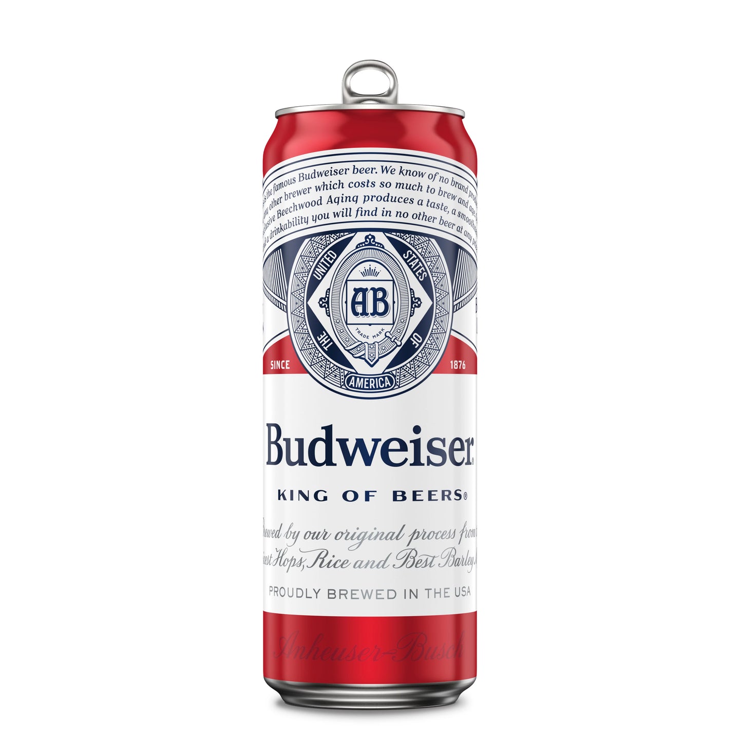 Budweiser Beer Taller Can
