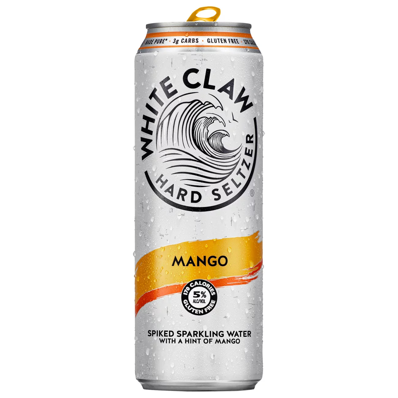 White Claw Seltzer Mango Taller Can