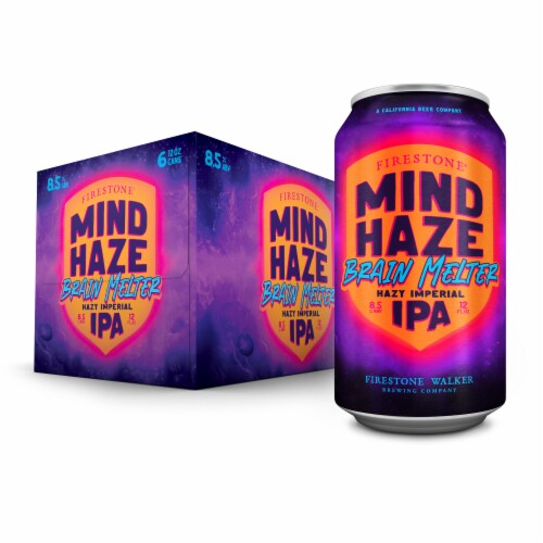Firestone Mind Haze "Brain Melter" IPA 6-Pack Cans