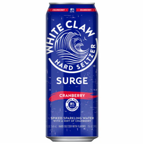 White Claw Surge Cranberry Taller Can