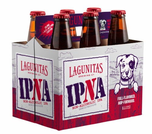 Lagunitas IPNA Non-Alcoholic IPA 6-Pack Bottles