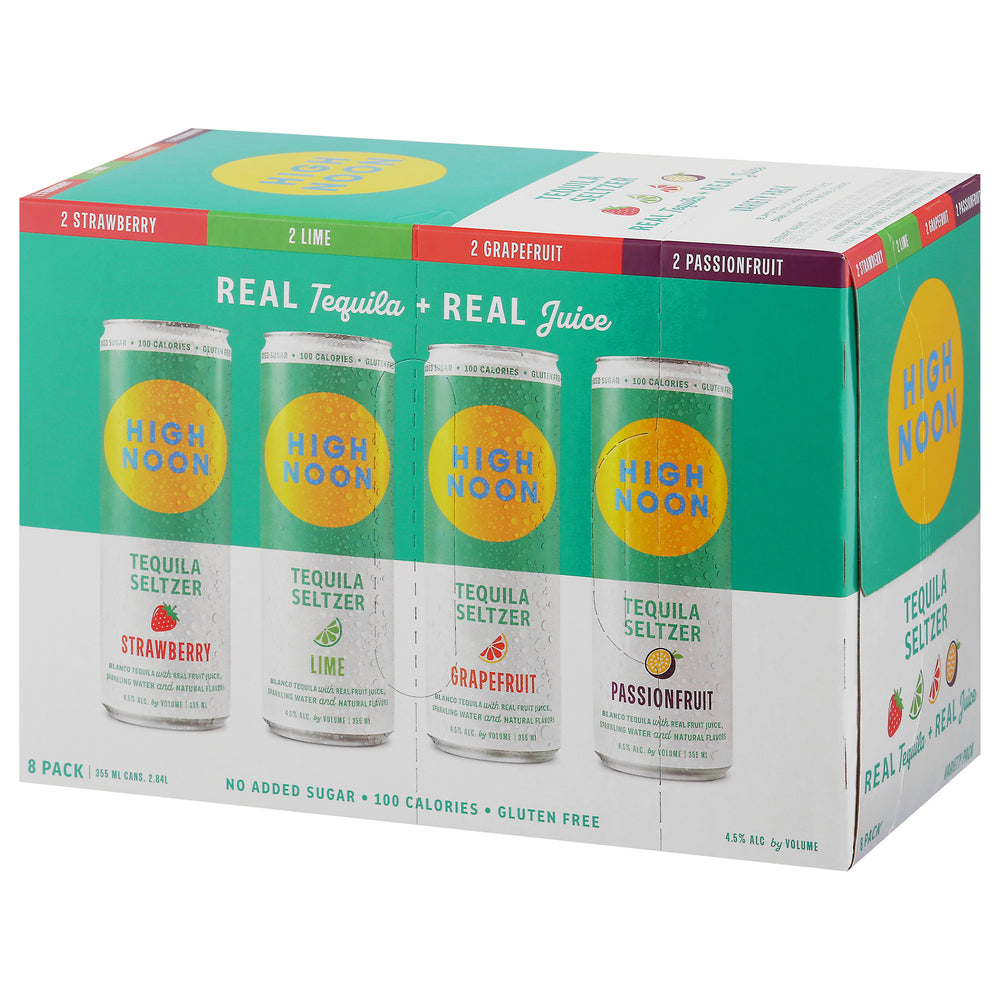 High Noon Tequila Seltzer Variety 8 Pack