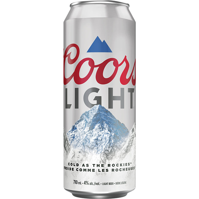 Coors Light Taller Can