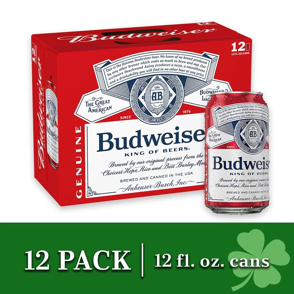 Budweiser Beer 12-Pack Cans