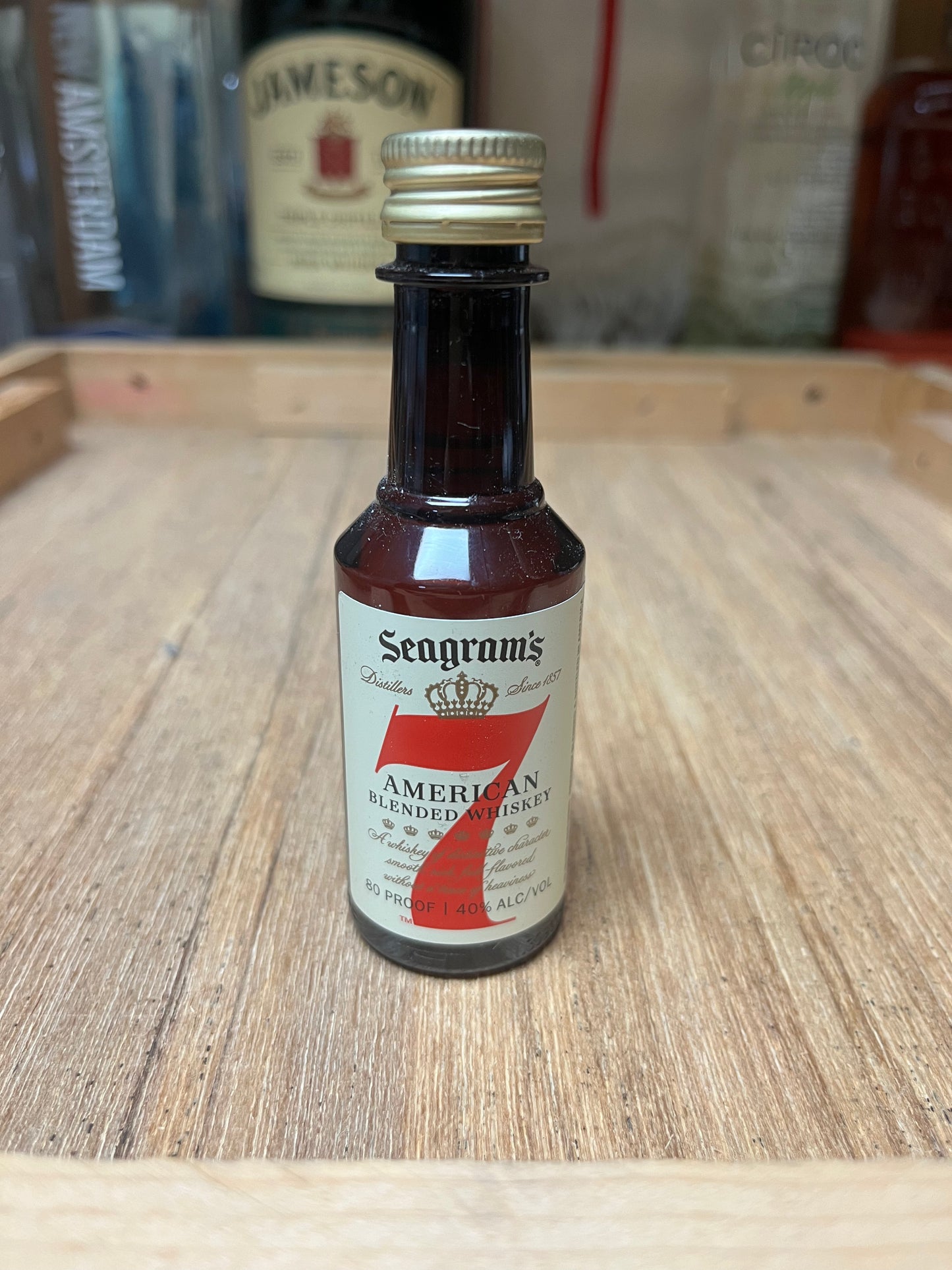 Seagram's Whiskey (50 mL)