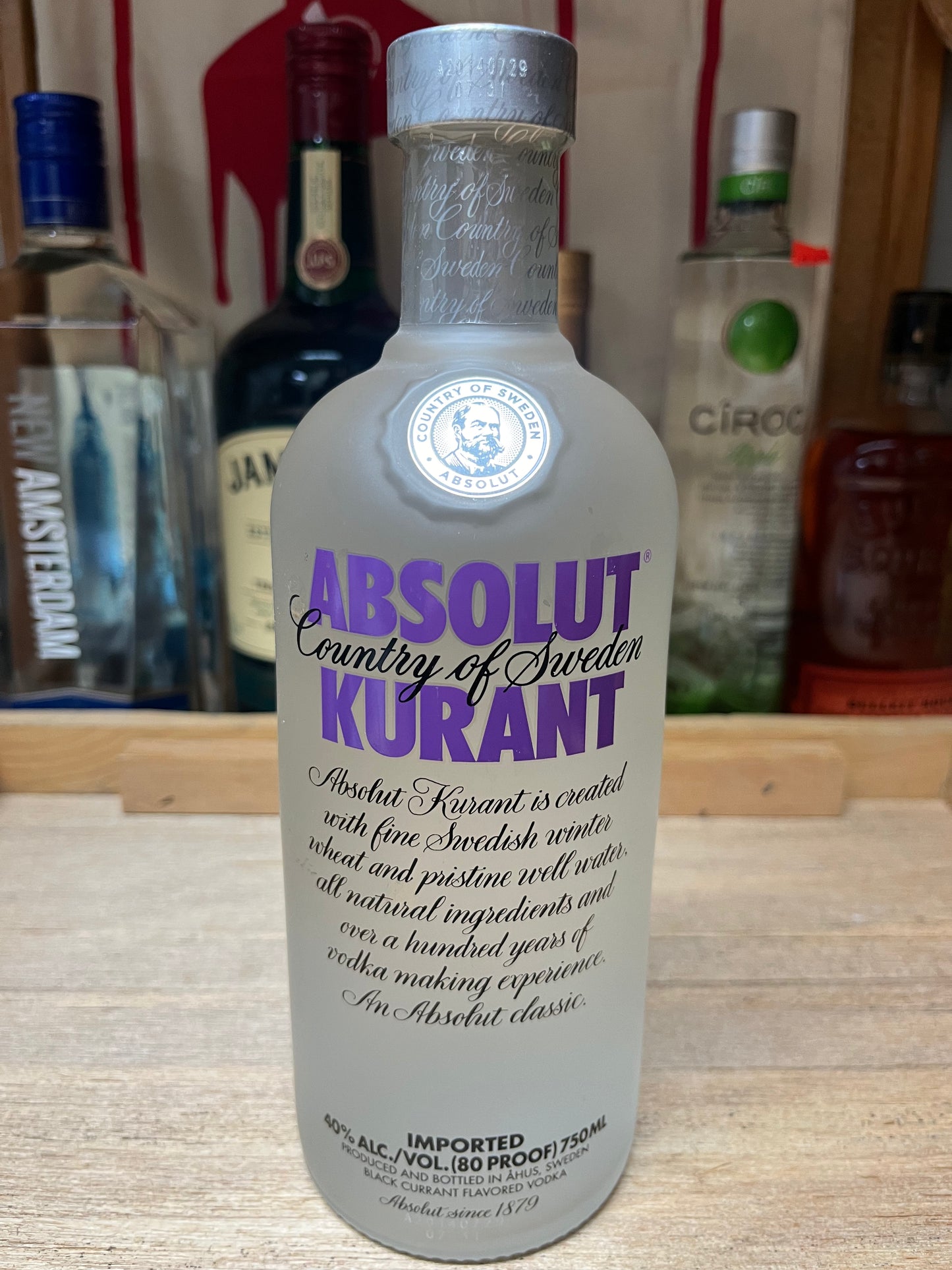 ABSOLUT Vodka "Kurant" (750 mL)