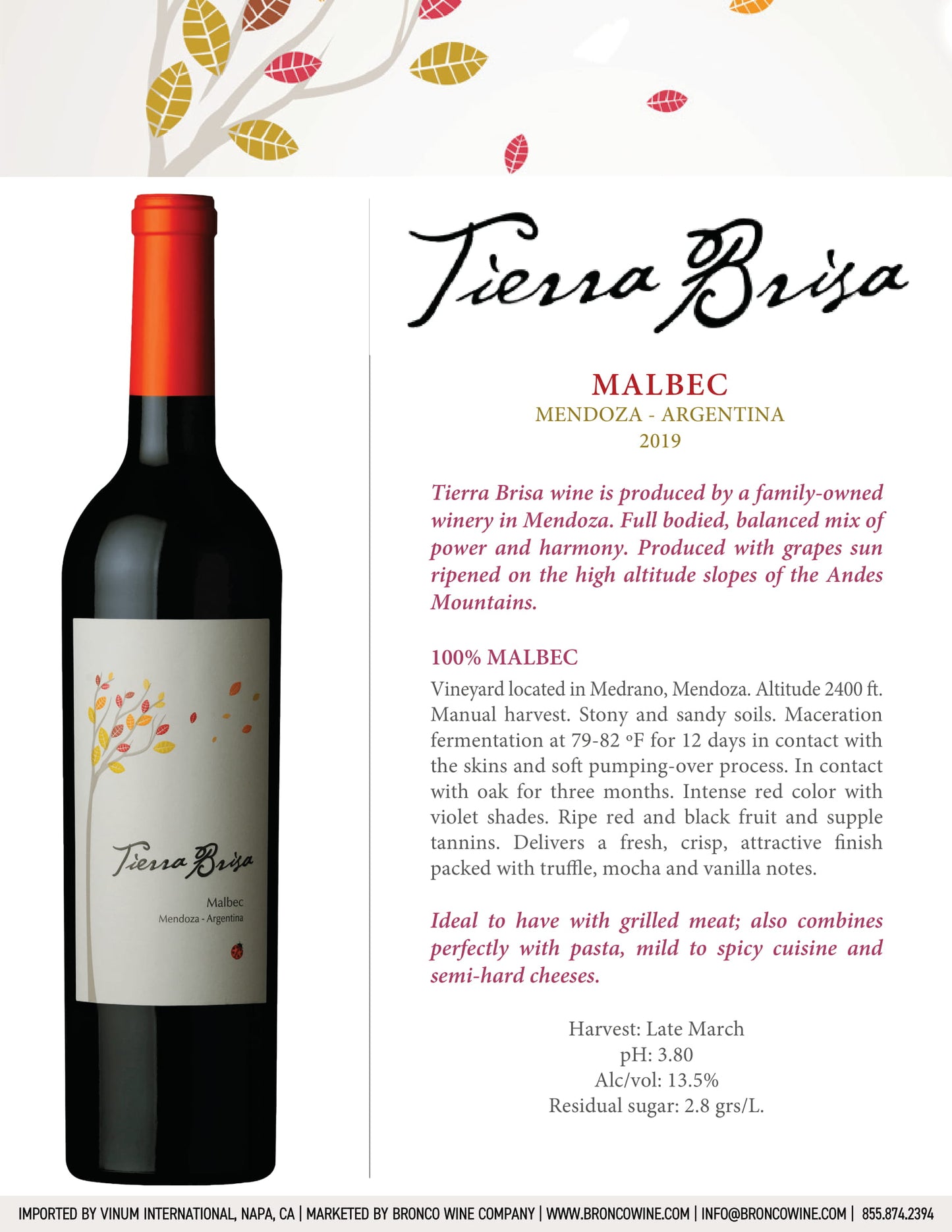 Tierra Brisa Malbec
