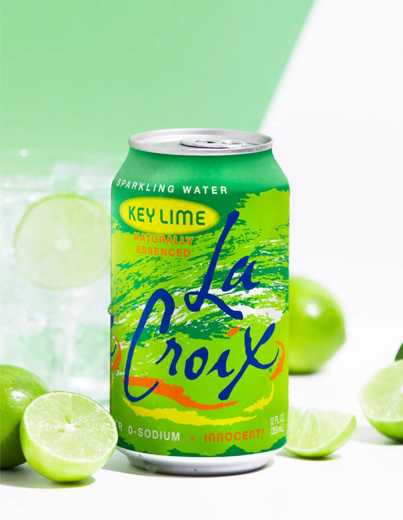 La Croiy Lime Sparkling Water