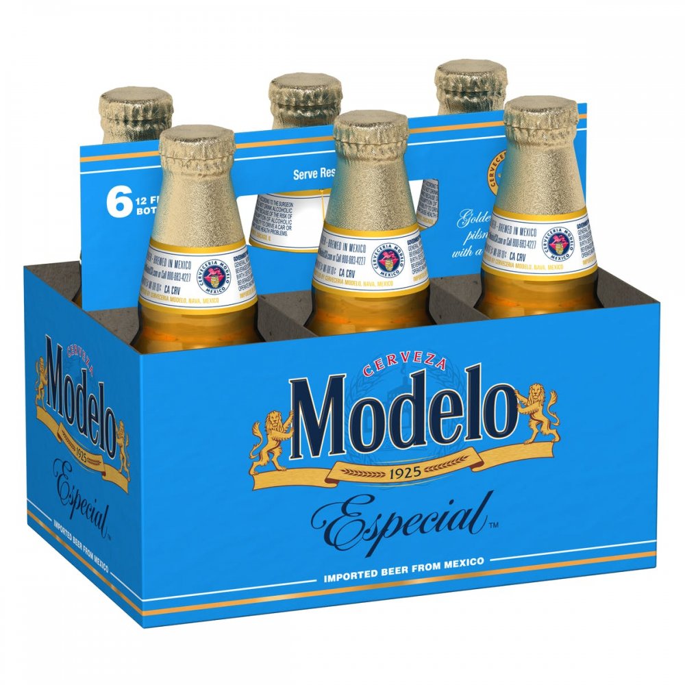 Modelo Especial 6-Pack Bottles