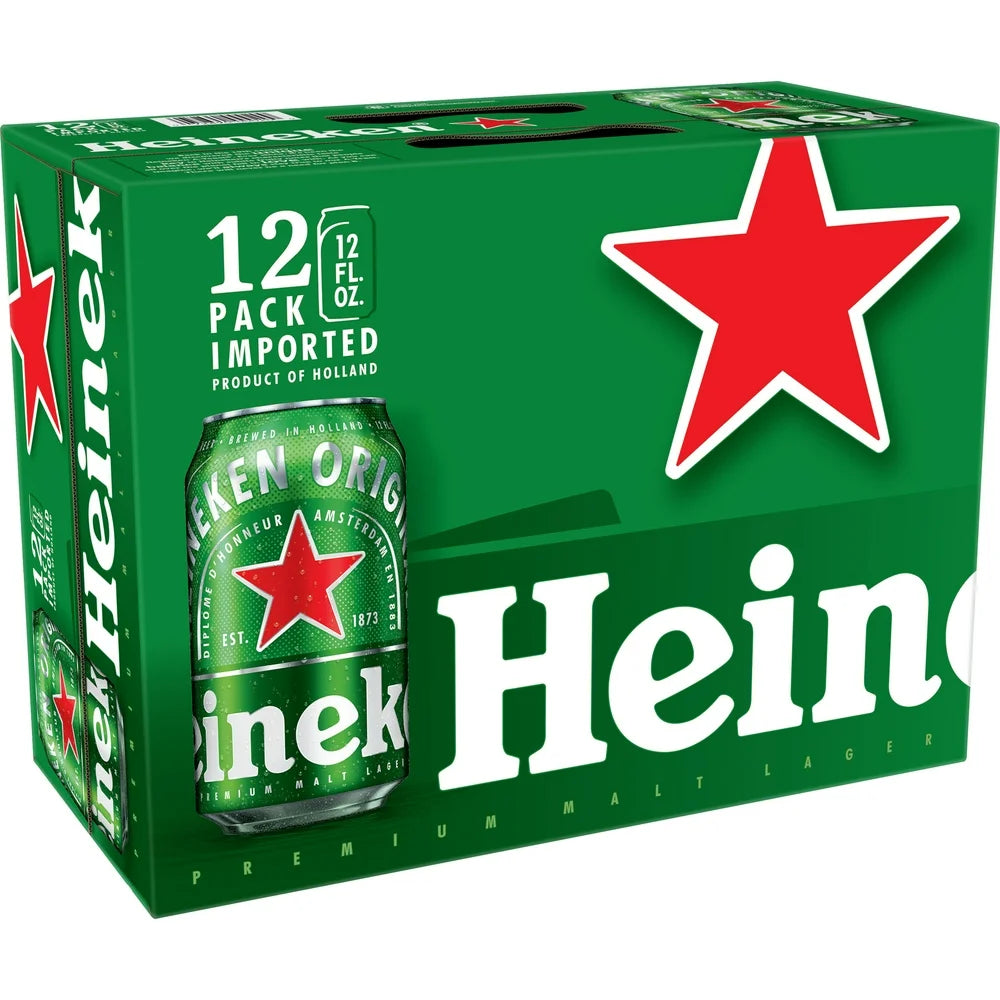 Heineken Beer 12-Pack Cans