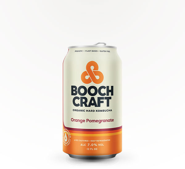 Booch Craft Orange Pomegranate Hard Kombucha