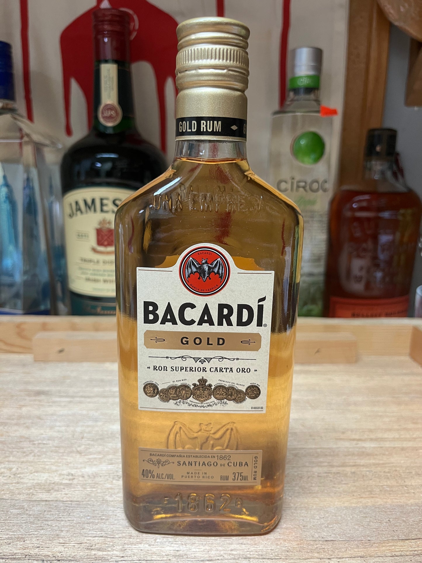 Bacardi Gold Rum (375 mL)