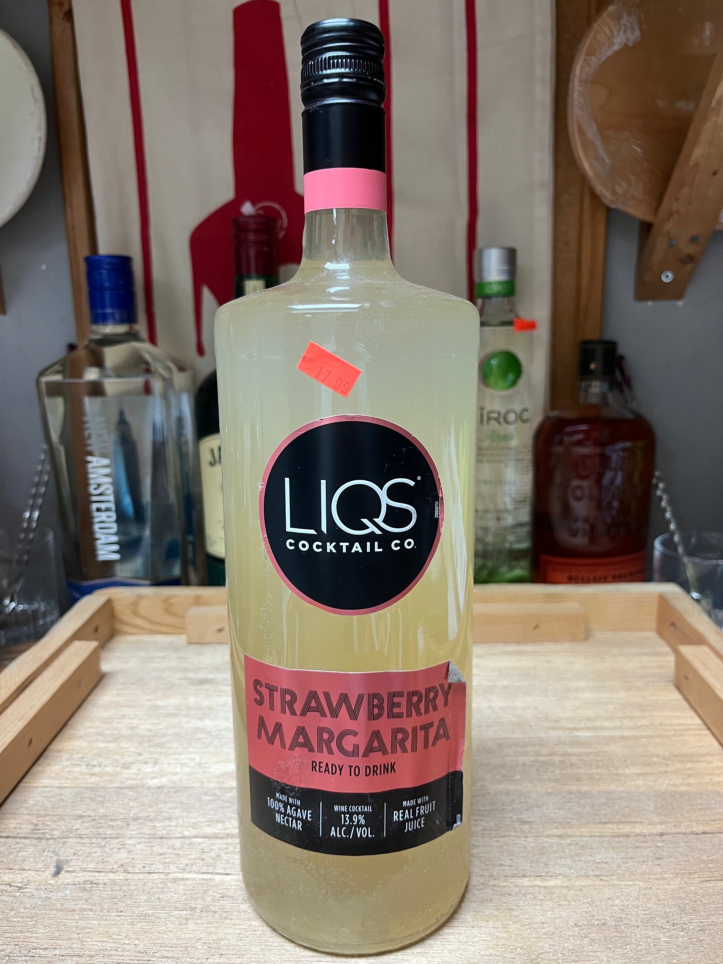 LIQS Strawberry Margarita Mix
