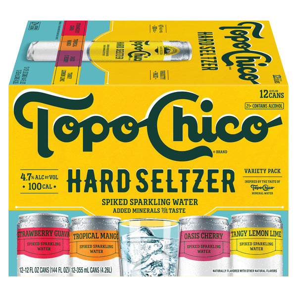 Topo Chico Hard Seltzer Variety 12-Pack