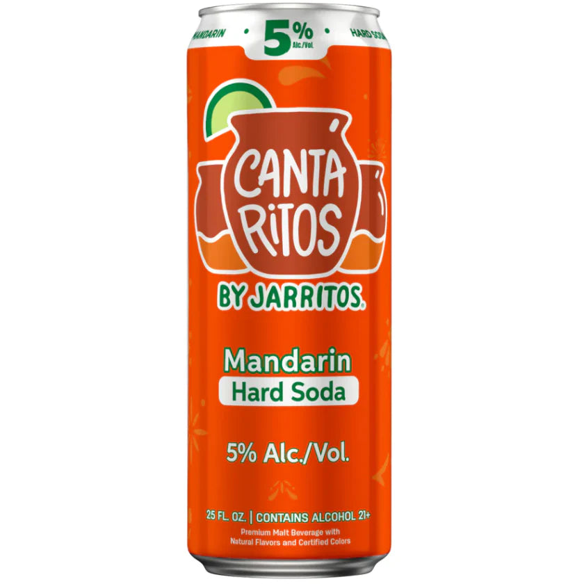 Cantaritos By Jarritos Mandarin Hard Soda