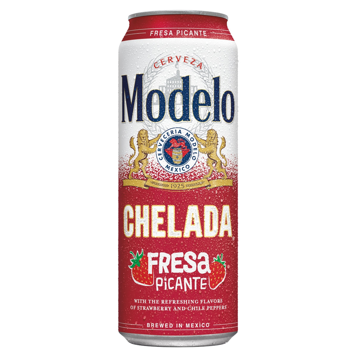 Modelo Chelada Fresa Picante (Strawberry) Taller Can