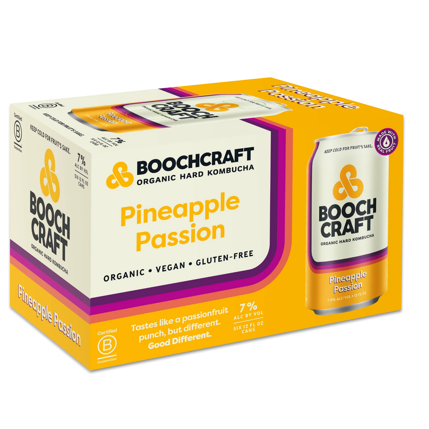Booch Craft Pineapple Passion 6-Pack