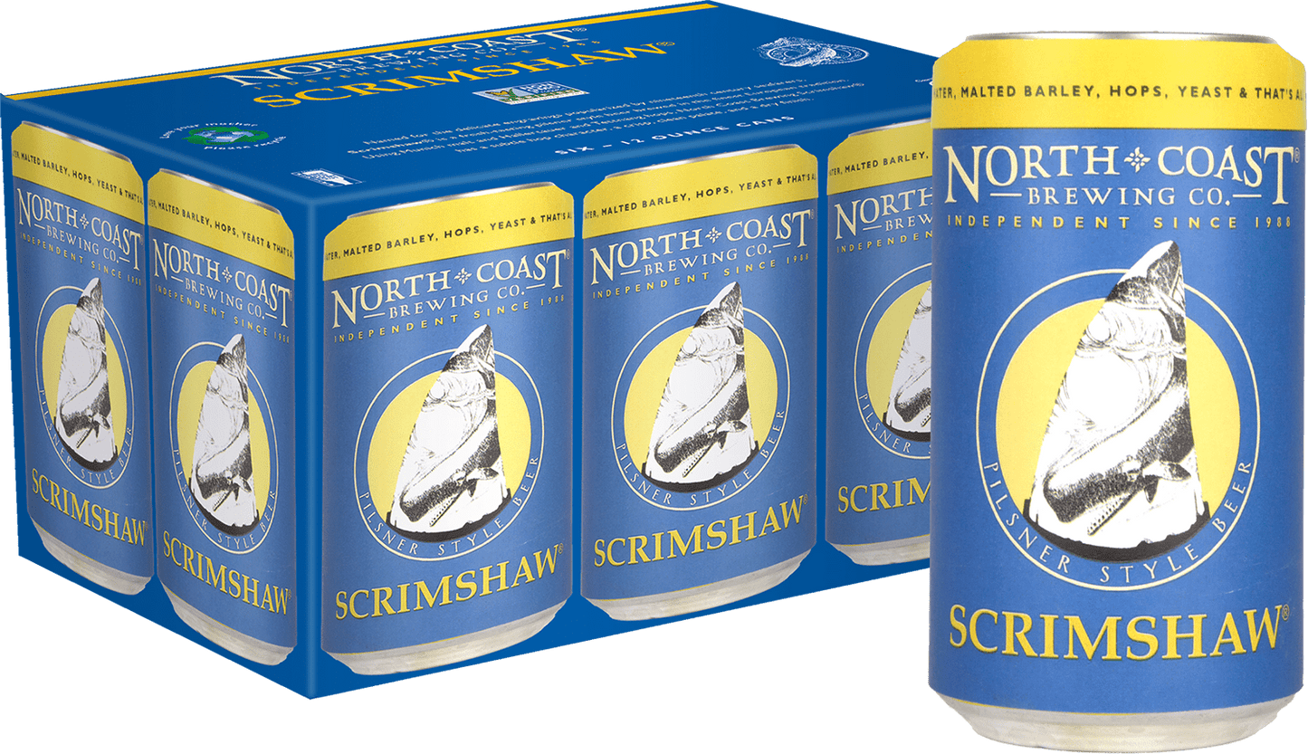 North Coast Scrimshaw Beer 6-Pack Cans
