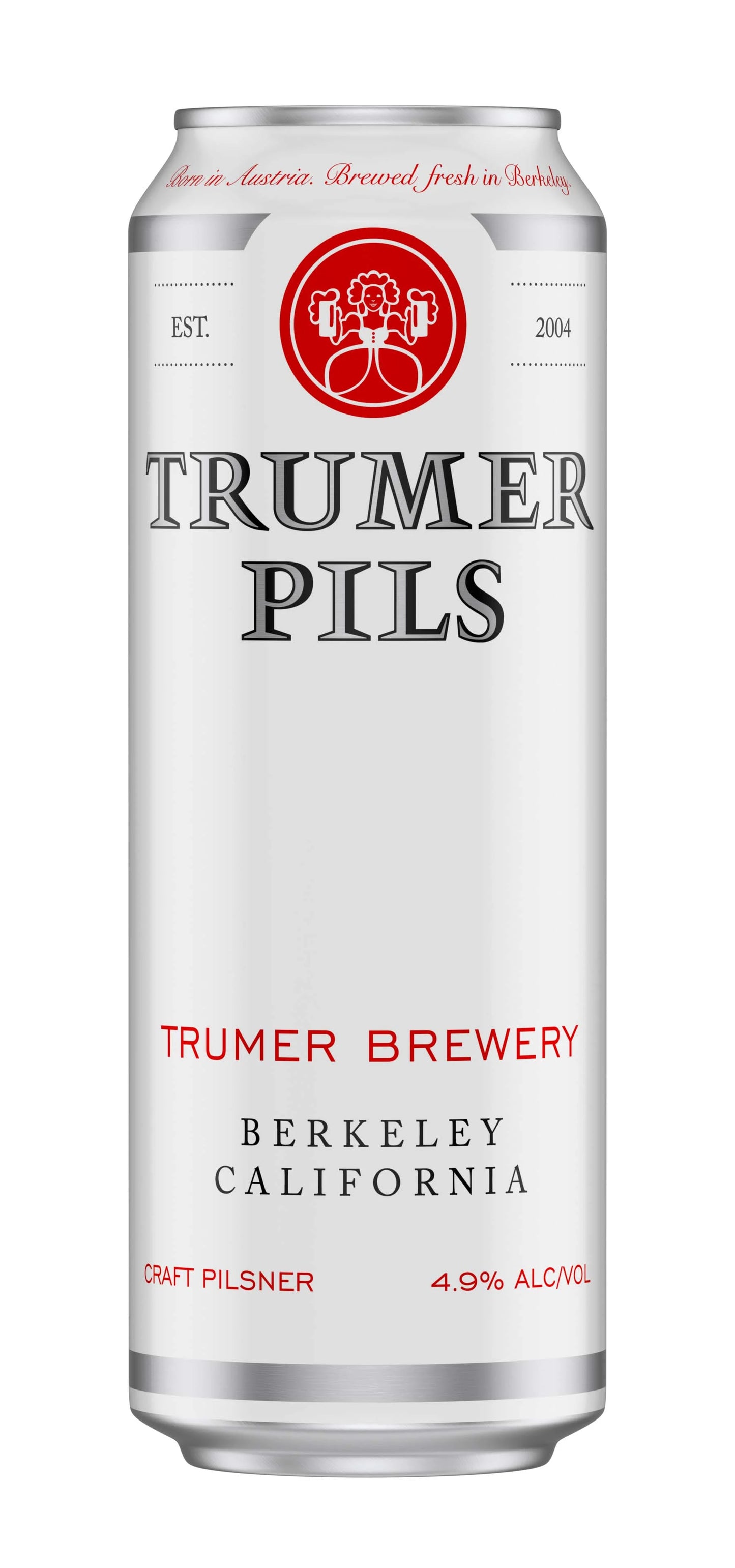 Trumer Pilsner Beer Tall Can