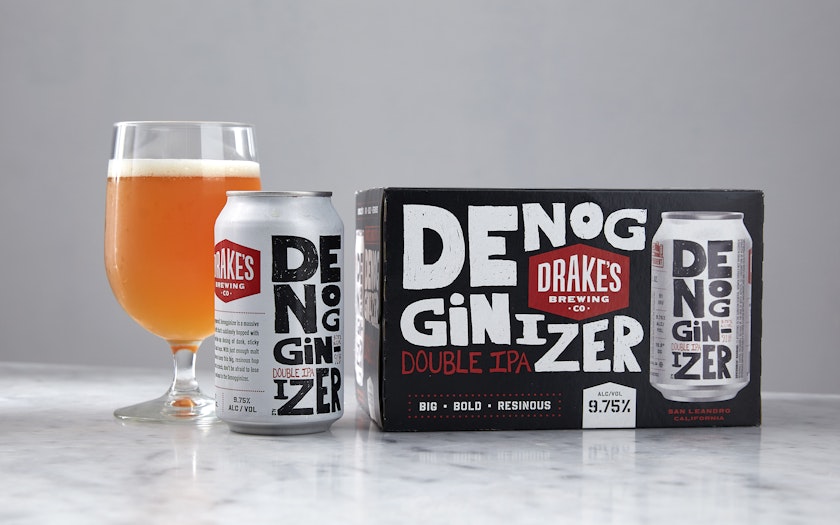 Drakes Brewing Co "Denoginizer" Double IPA 6-Pack Cans